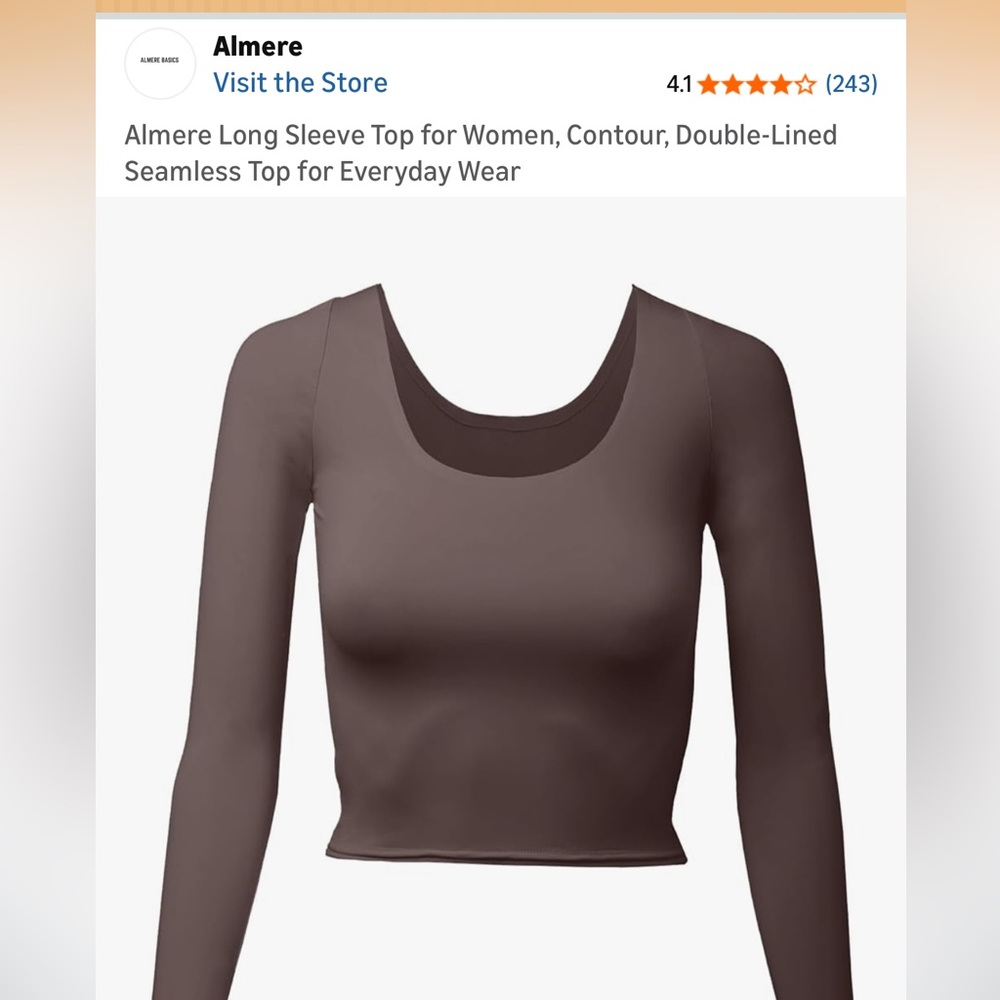 Black Long Sleeve Women's Top